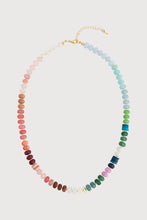Multicolor Beaded Necklace: Multi