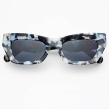 Selina Womens Acetate Cat Eye Sunglasses: Gray Tortoise