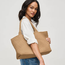 Sky's The Limit - Large Laced Up Eco-Edition Tote: Navy