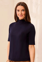 Short Sleeve Turtle , navy