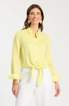 Amara Linen Tie Top