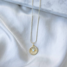Lina Layering Necklace-opalite: Gold/opalite