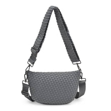 Ethereal - Woven Neoprene Crossbody: Grey