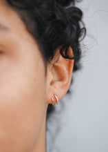 Pave Spiral - Gold Earrings