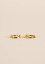 Gold Hoop - Double - Earrings