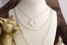 Treasure Trio – 3-in-1 Layered Hammered Coins Necklace: Gold Tone