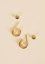 Gold Hoop - Double - Earrings