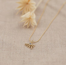 Light Burst Necklace: Gold