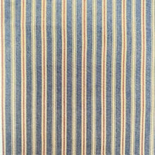Vintage Style Ticking Stripe - Indigo: 2" classic headband