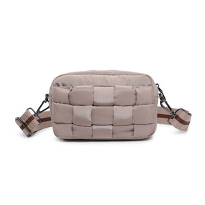 Inspiration - Woven Nylon Crossbody: Emerald