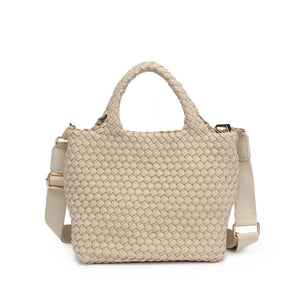 Sky's The Limit - Small Laced Up Eco-Edition Crossbody: Coral