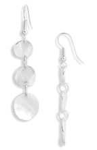 Gold Mini Coin Dangle Earrings - 24K Gold Plated: Gold