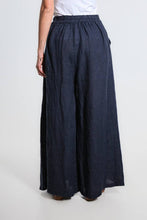 Angelena Linen Wide Leg Pant (PL187): 040 Medium Gray