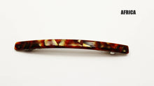 Narrow French Barrettes: Golden Onyx