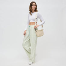 Ethereal - Woven Neoprene Crossbody: Grey