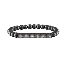 Lexi Crystal Bar Bracelet: Gold/Silver