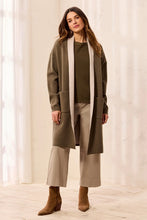 Two tone Open Cardi
