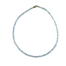 Dainty Candy Gemstone Necklace: Teal