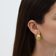 Mini Dots Hoop Earrings - 24K Gold Plated