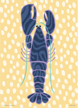Lobstah Towels Miss Navy