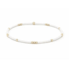 2mm Newport COTTON + Gold Filled Waterproof Bracelet: 7.0"