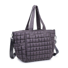 Dreamer - Quilted Puffer Nylon Tote: OIive