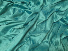*Dupioni Silk - Cool Palette - Top Knot Headband: Antique blue
