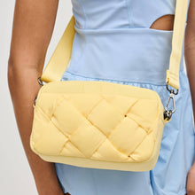 Inspiration - Braided Woven Nylon Crossbody: Cream