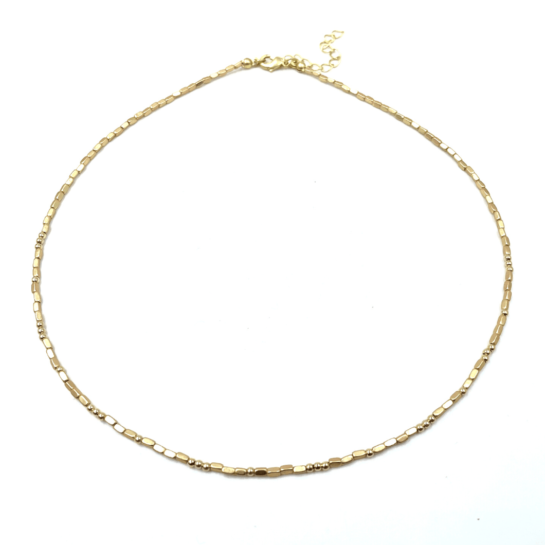 The Harbor Necklace: Gold