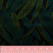 Tropical Leaf - Olive : 2" classic headband