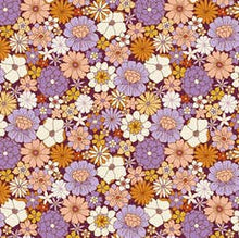 Retro blast - lilac dream (RTS) 
headbands: Top knot headband