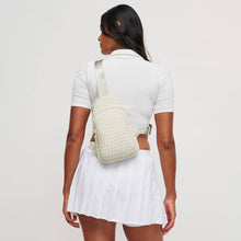 Beyond The Horizon Woven Neoprene Sling Sling Backpack: Bone