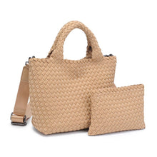 Sky's The Limit - Woven Neoprene Small Crossbody: Black