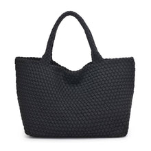 Sky's The Limit - Large Laced Up Eco-Edition Tote: Navy