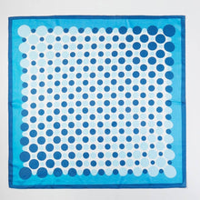 Multi Color Polka Dot Print Square Bandana Scarf: RD