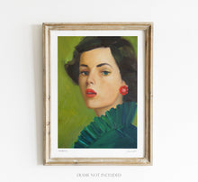 Watchful Ivy Art Print - 8.5" X 11"