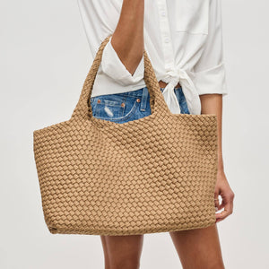 Sky's The Limit - Large Laced Up Eco-Edition Tote: Navy