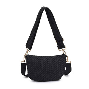 Ethereal - Laced Up Eco-Edition Crossbody: Black