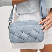 Inspiration - Braided Woven Nylon Crossbody: Cream