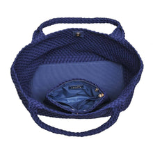 Sky's The Limit - Large Laced Up Eco-Edition Tote: Navy