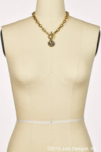 Answer Thick Cable Chain Necklace with Winged Victory Coin