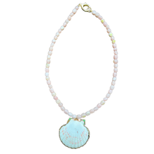 The Sanibel Shell Necklace: Orange Jasper
