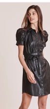 Pleather Cuff Dress