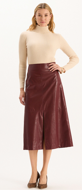 Pleather Skirt