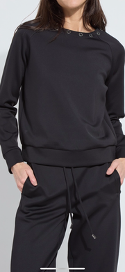 Grommet Top, scuba material