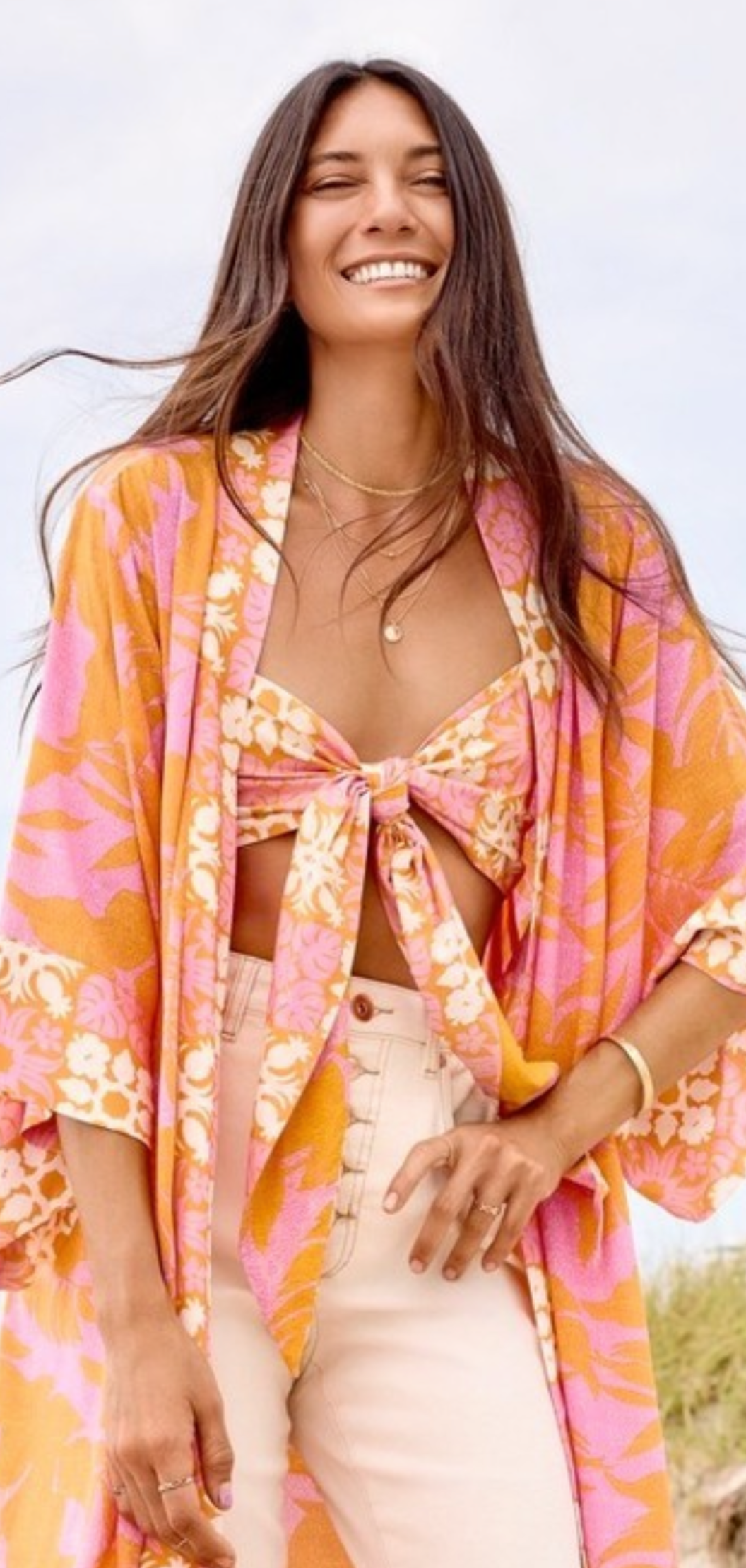 Palms Kimono