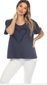 heart tee