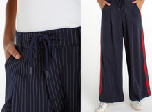 Wide Leg Side Stripe