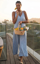 Wide Leg Crop Jumpsuit