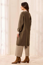 Two tone Open Cardi